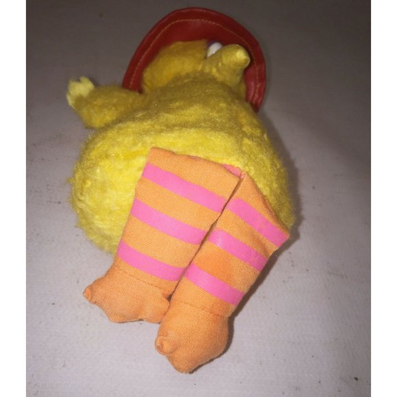 Vintage SESAME Street BIG BIRD Knickerbocker Plush Muppets 9" - Picture 5 of 9